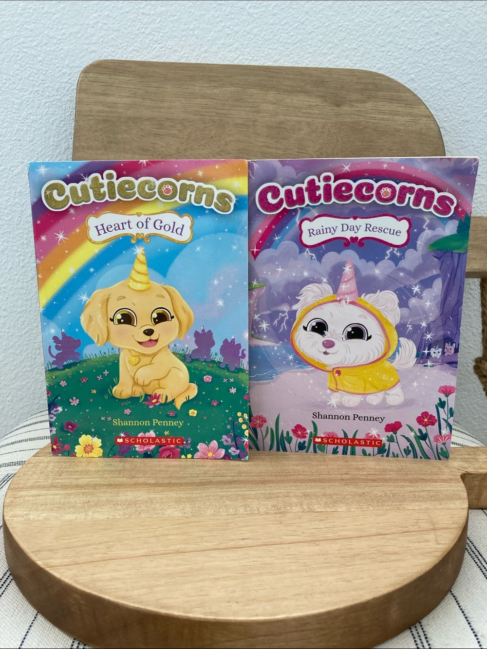 SALE! 50% Off Cutiecorns by Shannon Penny Scholastic Books Set of 2